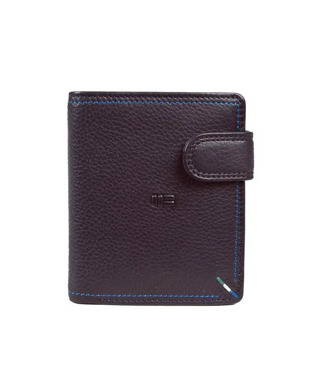 Cartera MIGUEL BELLIDO · Billetero con Monedero Exterior · En Piel · RFID · Color Negro y Marrón - Imagen 3