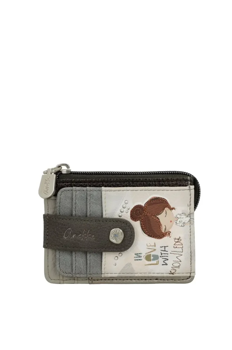 Monedero y tarjetero pequeño ANEKKE · Proteccion RIFD · Coleccion Sophia - Imagen 2