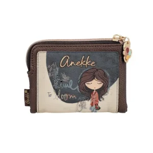 Monedero billetero flexible pequeño ANEKKE · RFID · Coleccion Tulip