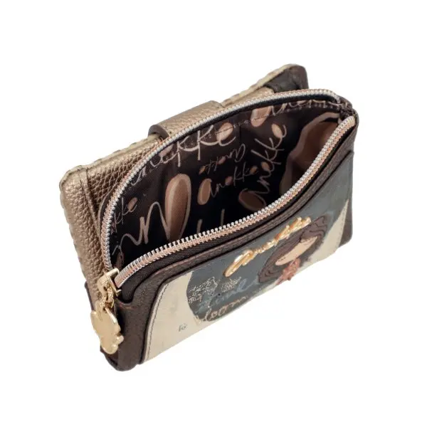 Monedero billetero flexible pequeño ANEKKE · RFID · Coleccion Tulip - Imagen 6