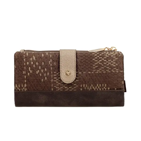 Billetero monedero grande flexible ANEKKE · Proteccion RFID · Coleccion Tulip - Imagen 3