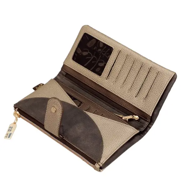 Billetero monedero grande flexible ANEKKE · Proteccion RFID · Coleccion Tulip - Imagen 6
