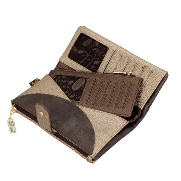 Billetero monedero grande flexible ANEKKE · Proteccion RFID · Coleccion Tulip - Imagen 7