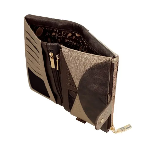 Billetero monedero grande flexible ANEKKE · Proteccion RFID · Coleccion Tulip - Imagen 9