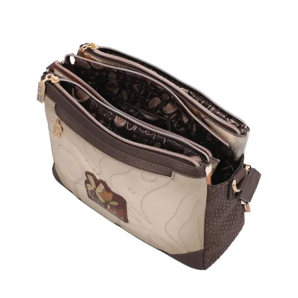 Bandolera con triple compartimento ANEKKE · Coleccion Tulip - Imagen 7