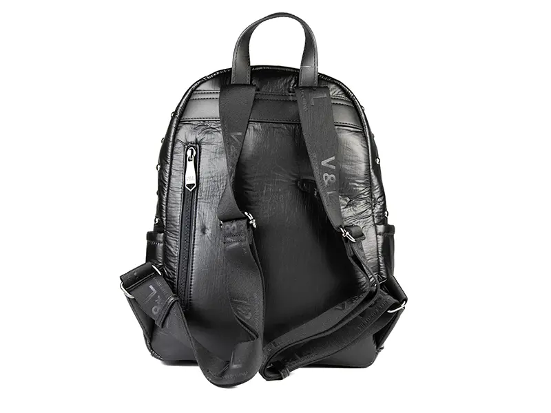 Mochila VICTORIO & LUCCHINO · Color Negro · Coleccion Gina - Imagen 3
