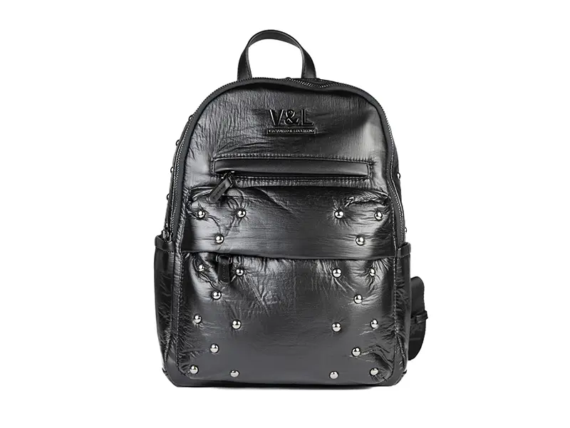 Mochila VICTORIO & LUCCHINO · Color Negro · Coleccion Gina