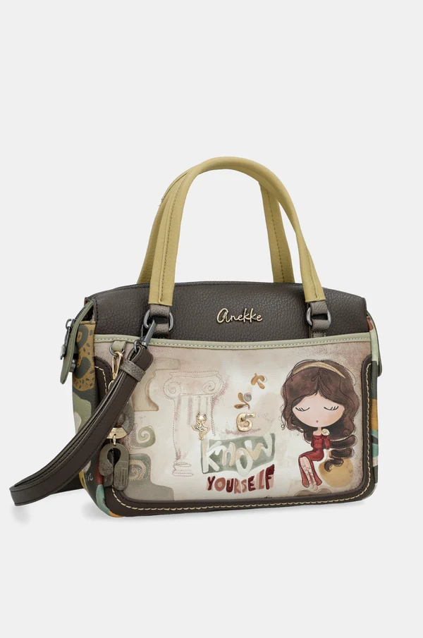 Bolso bandolera ANEKKE · Tipo bowling · Tamaño mediano · Coleccion Muse - Imagen 4