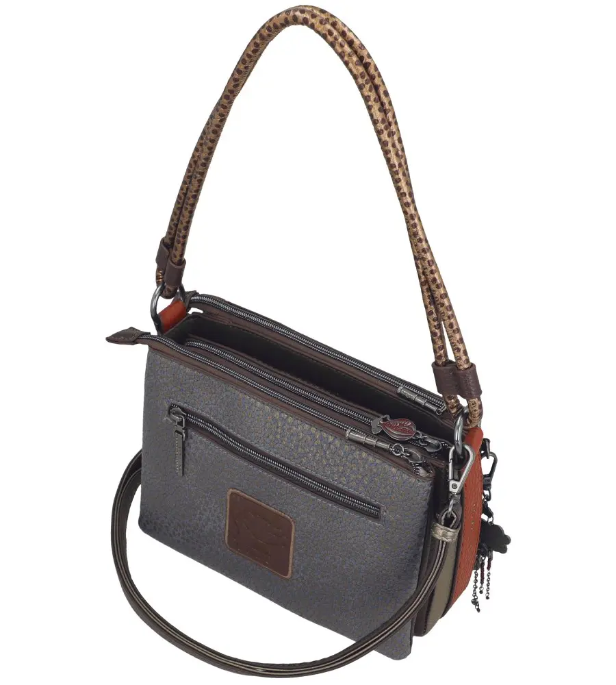 Bolso de hombro y bandolera mediana ANEKKE · Tres compartimentos · Colección Odyssey - Imagen 5