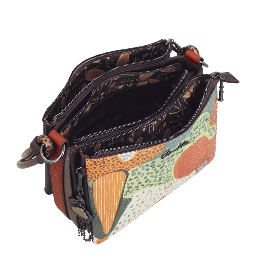 Bolso de hombro y bandolera mediana ANEKKE · Tres compartimentos · Colección Odyssey - Imagen 6