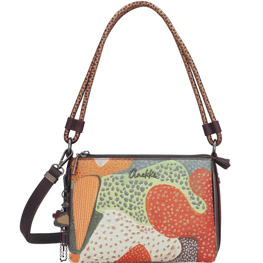 Bolso de hombro y bandolera mediana ANEKKE · Tres compartimentos · Colección Odyssey