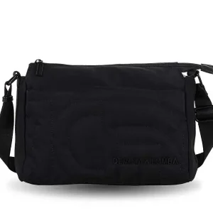 Bolso DEVOTA & LOMBA · Bandolera mediana · Color Negro y Marrón