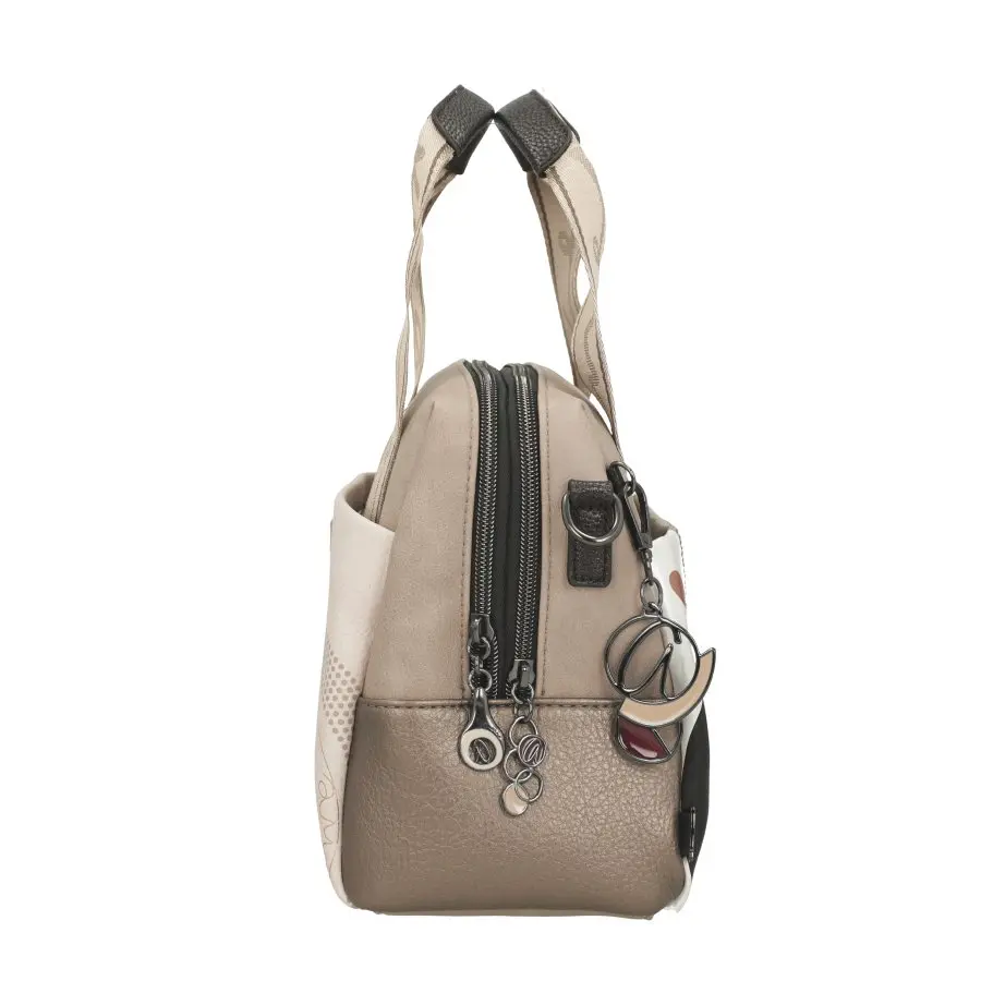 Bolso bandolera ANEKKE · Tipo bowling · Tamaño mediano · Coleccion Eikon - Imagen 5