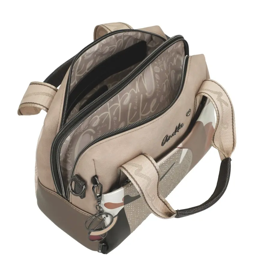 Bolso bandolera ANEKKE · Tipo bowling · Tamaño mediano · Coleccion Eikon - Imagen 6