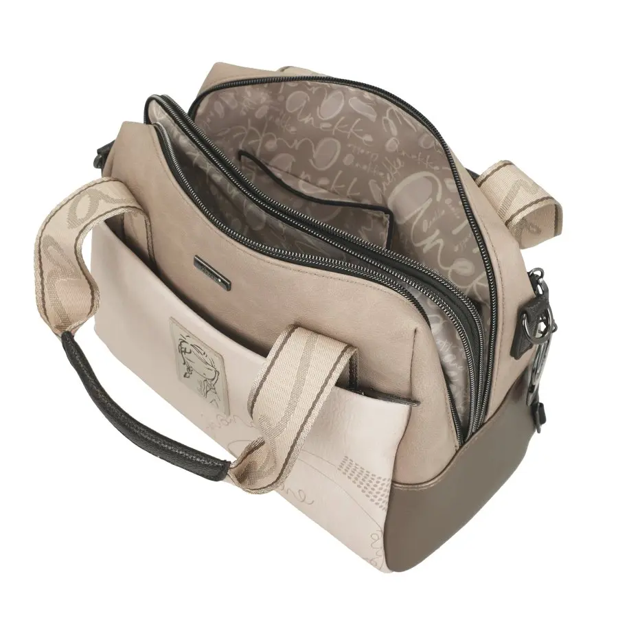Bolso bandolera ANEKKE · Tipo bowling · Tamaño mediano · Coleccion Eikon - Imagen 7