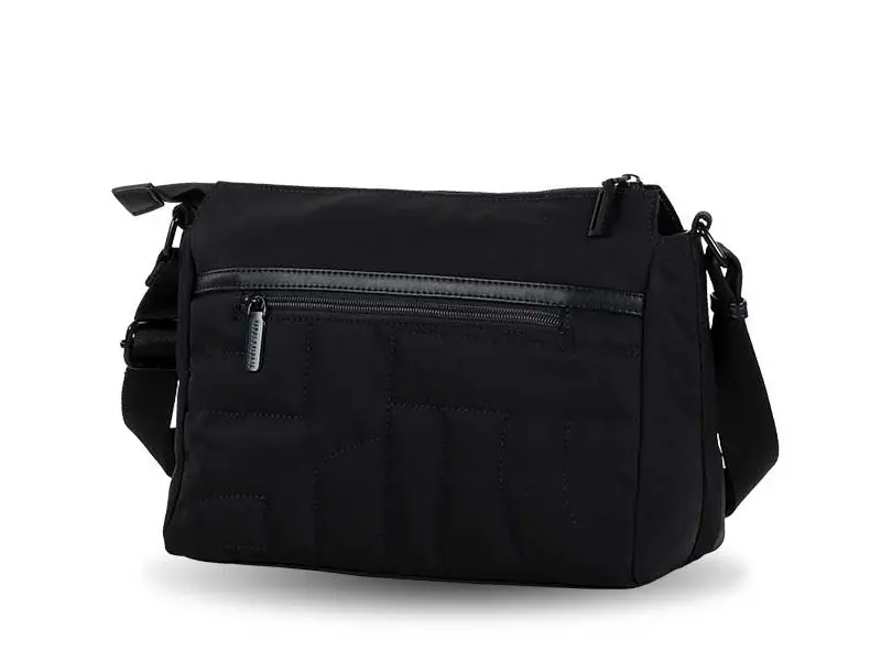 Bolso DEVOTA & LOMBA · Bandolera mediana · Color Negro y Marrón - Imagen 4