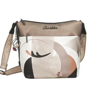 Bandolera grande con bolsillo frontal ANEKKE · Coleccion Eikon