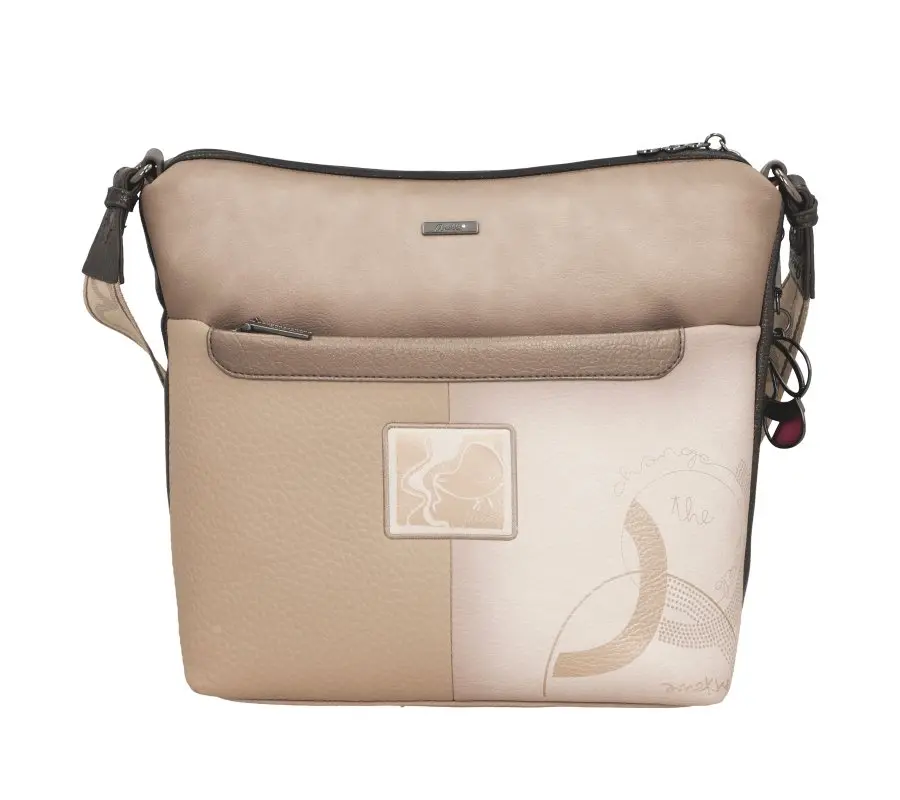 Bandolera grande con bolsillo frontal ANEKKE · Coleccion Eikon - Imagen 3