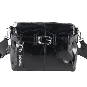 Bolso bandolera CACHAREL · Bandolera pequeña · Color Negro