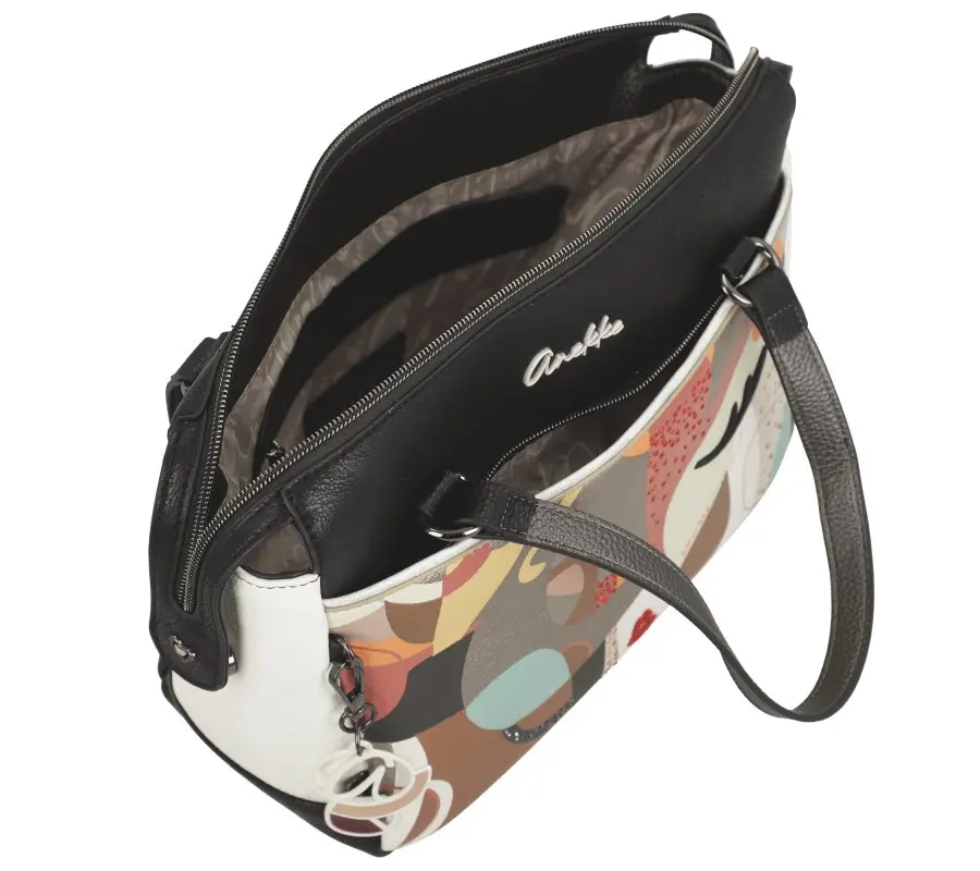 Bolso bandolera ANEKKE · Tipo bowling · Tamaño mediano · Coleccion Eikon - Imagen 8