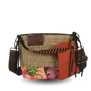 Bolso DEVOTA & LOMBA · Bandolera pequeña · Asa de mano y bandolera · Color Marrón