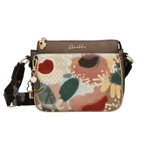 Bandolera mediana ANEKKE  · Tres compartimentos · Colección Blossom