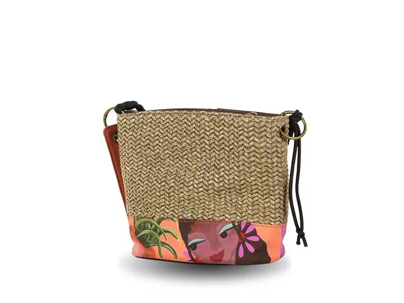 Bolso DEVOTA & LOMBA · Bandolera pequeña · Asa de mano y bandolera · Color Marrón - Imagen 4