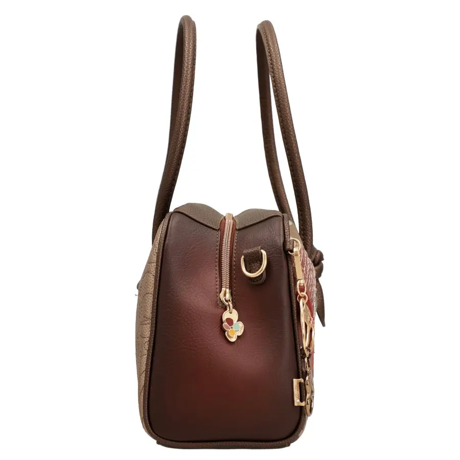 Bolso bandolera ANEKKE · Tipo bowling · Tamaño mediano · Coleccion Blossom - Imagen 4