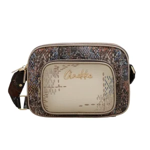 Bolso ANEKKE · Bandolera mediana · Doble compartimento · Bolsillo Frontal · Coleccion Blossom