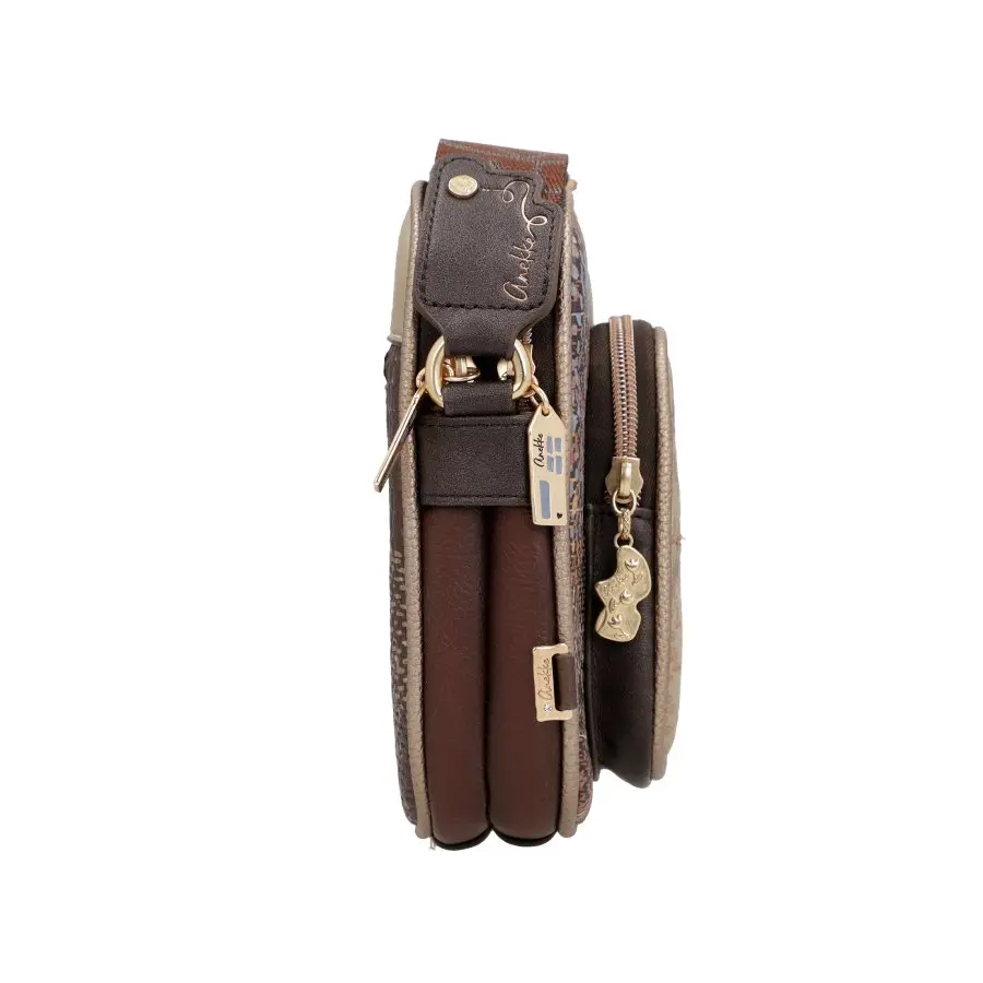 Bolso ANEKKE · Bandolera mediana · Doble compartimento · Bolsillo Frontal · Coleccion Blossom - Imagen 6