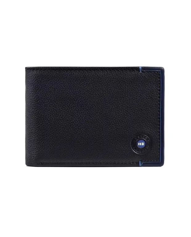 Cartera MIGUEL BELLIDO · Billetero con Monedero · En Piel · RFID · Color Negro y Marrón - Imagen 3