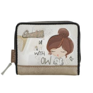Billetero pequeño ANEKKE · Protección RFID · Coleccion Sophia