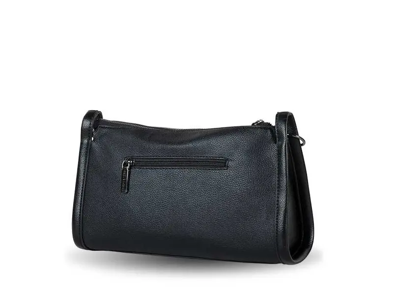 Bolso DEVOTA & LOMBA · Bandolera mediana · Color Negro y Marrón - Imagen 4