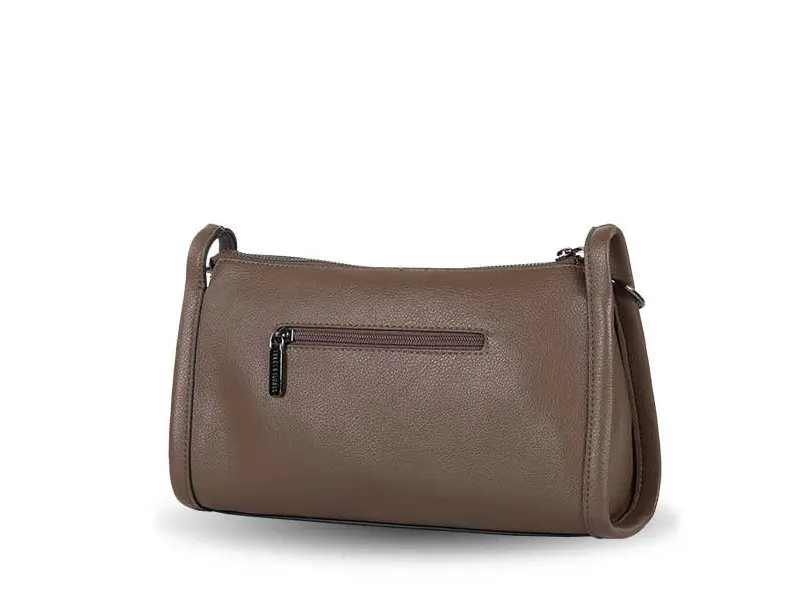 Bolso DEVOTA & LOMBA · Bandolera mediana · Color Negro y Marrón - Imagen 7