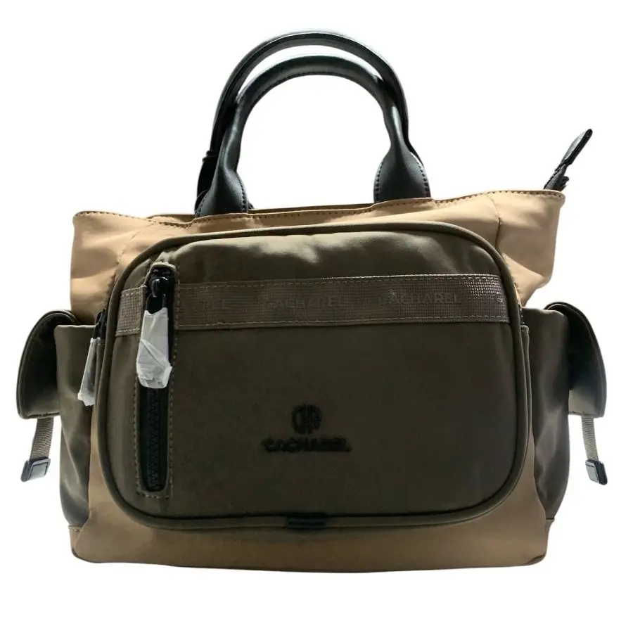 Bolso Shopper grande CACHAREL · Con dos asas y asa bandolera · Multibolsillos - Imagen 5
