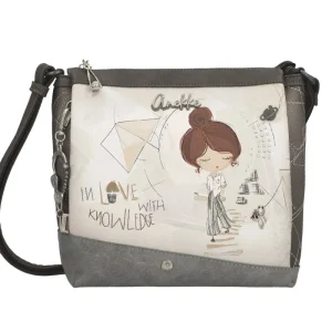 Bandolera mediana con tres compartimentos ANEKKE · Coleccion Sophia