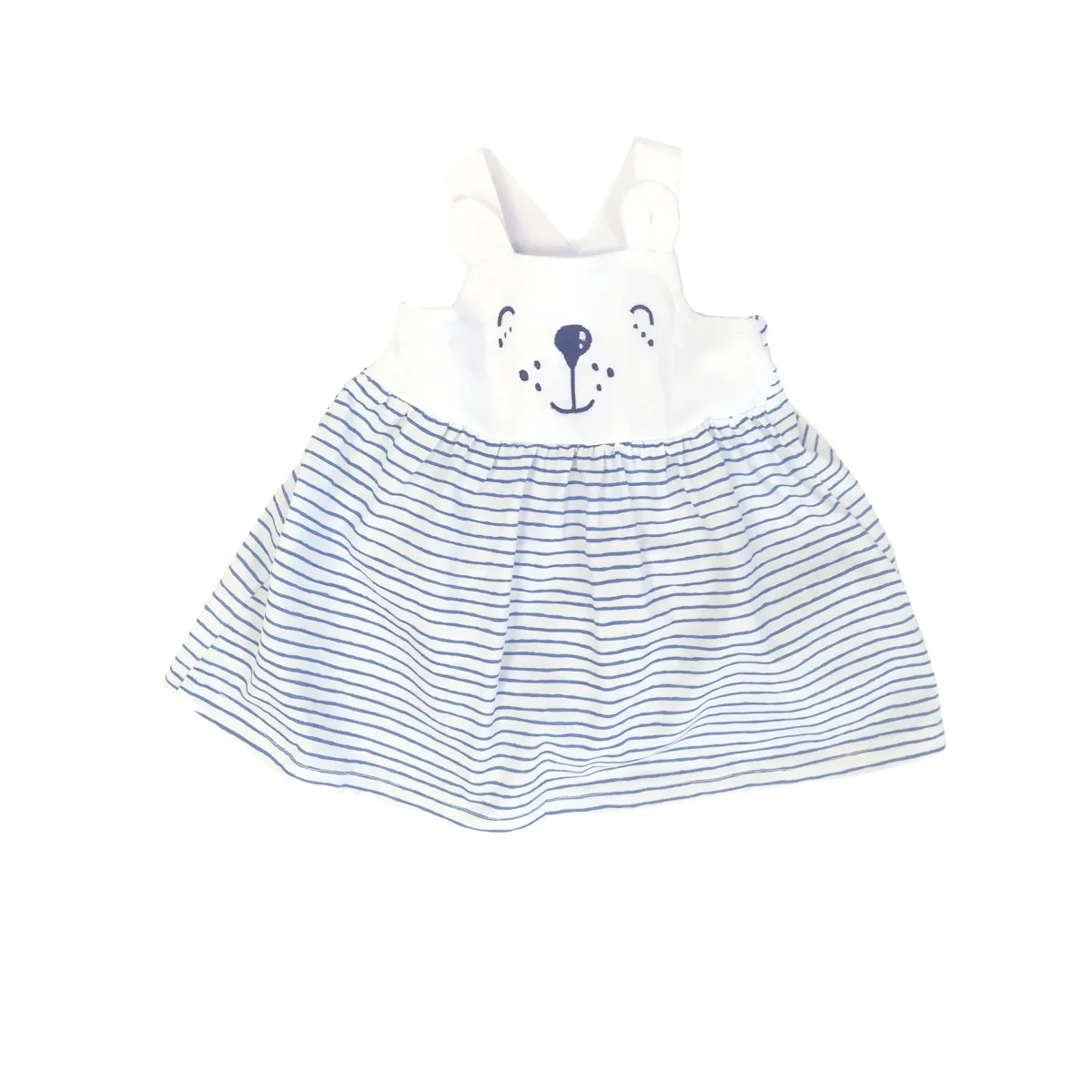 Vestido de bebé listado - Imagen 2