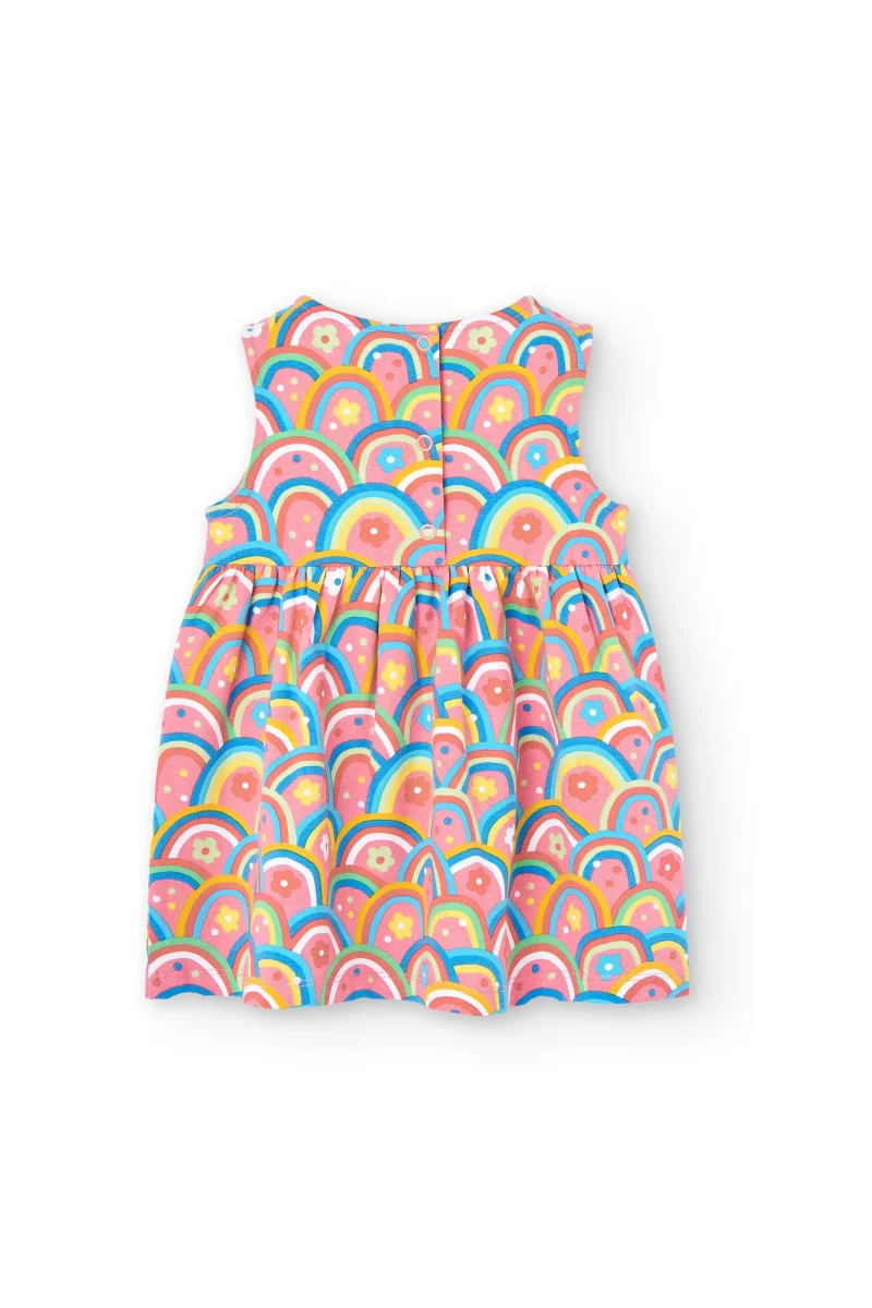 Vestido de bebé arcoiris - Imagen 5