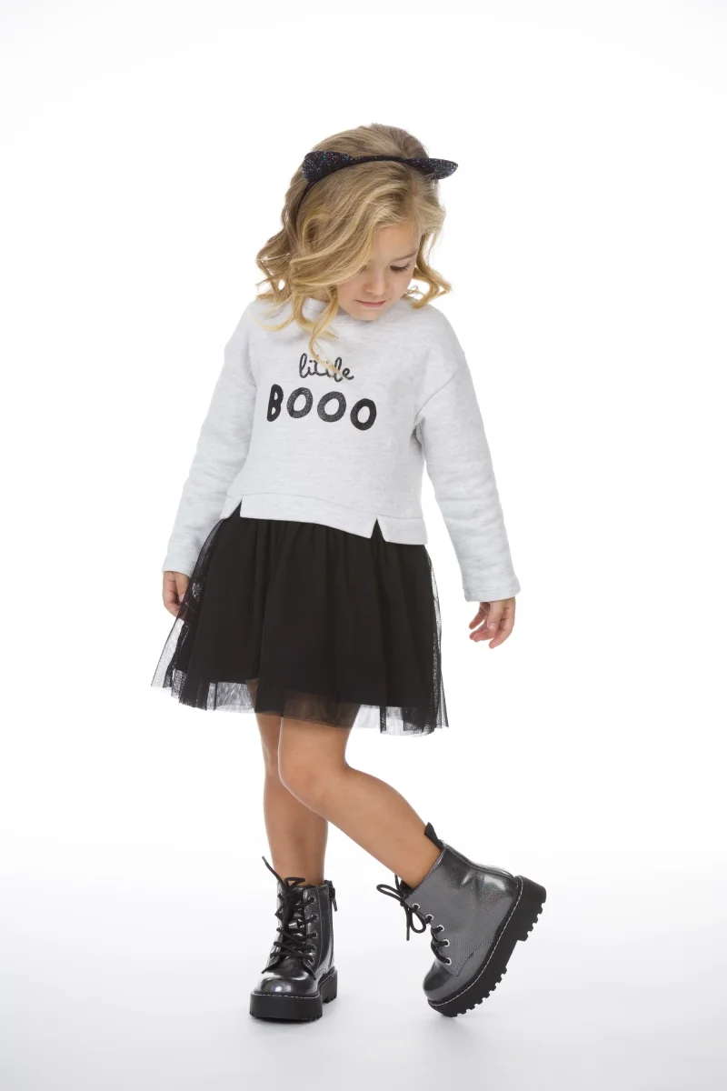 Vestido de bebé multicolor little boo - Imagen 5