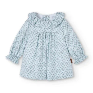 Vestido de bebé turquesa Cocote & Charanga
