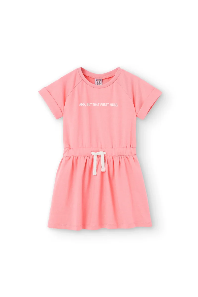 Vestido de niña coral - Imagen 3