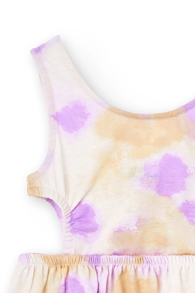Vestido de niña estampado - Imagen 3