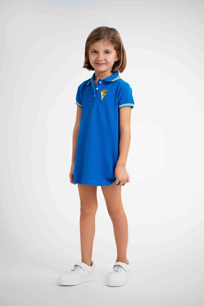 Vestido azul niña - Cádiz CF - Imagen 3