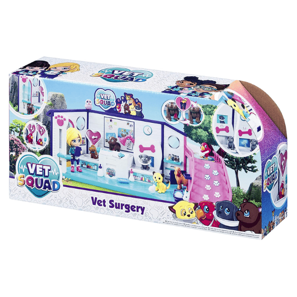 VET SQUAD – Clínica Veterinaria Vet Squad con Animales que Cambian de Color y Accesorios - Imagen 3