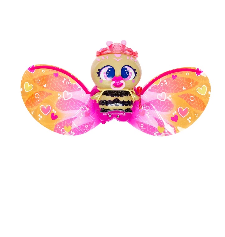 DISTROLLER – Volamerito Distroller Abeja Reina Dorado Bzz Bzz Reynis 15 cm Edición Limitada - Imagen 3