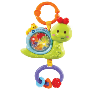 VTECH – Cantacol y Oruguita 80-508522 Sonajero Interactivo Luz Sonidos 20cm Bebé
