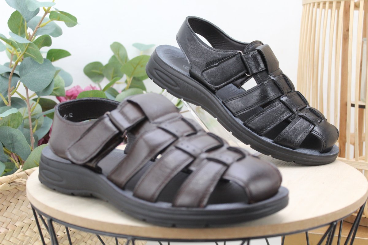 Sandalia para hombre con puntera cerrada,refXH61