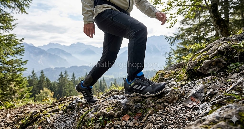 ADIDAS – Zapatillas Adidas Terrex AX3 Hombre EF3314 – Zapatillas de Trail y Senderismo con Suela Continental™ - Imagen 6