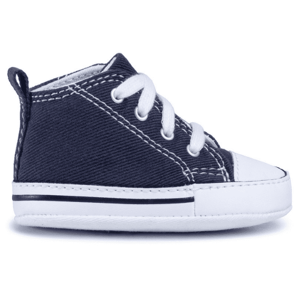 CONVERSE – Zapatillas Baby All Star First Star Hi Navy Bebé Azul Vaquero 88865 Edición Limitada - Imagen 2