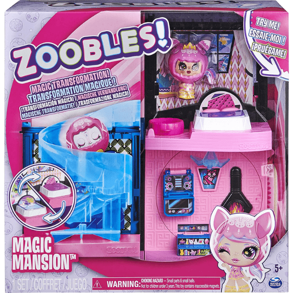 ZOOBLES MAGIC MANSION – Casa Mágica Transformable con Figura Exclusiva Z-Girl - Imagen 4